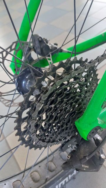 Used CUBE Nutrail Pro 2016 2016 Mountainbike, Green, 26 — image 5 of 7