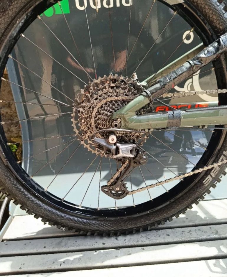 Used Focus SAM 8.8 2021 2021 Mountainbike, Green, 29 — image 9 of 10