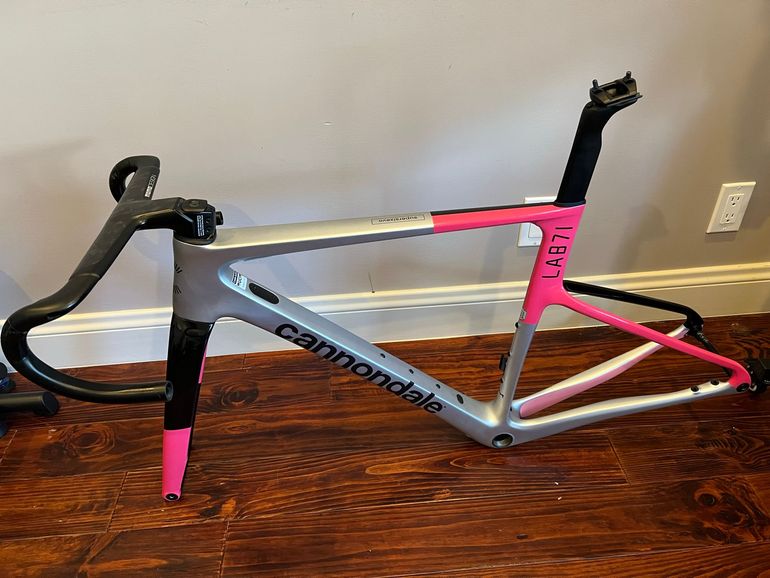 Used Cannondale SuperSix EVO Shimano Dura Ace Di2 - EF Education Team Bike 2023 Road & Gravel, Light Gray — image 5 of 5