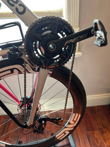 Used Cannondale SuperSix EVO Shimano Dura Ace Di2 - EF Education Team Bike 2023 Road & Gravel, Light Gray — image 3 of 5