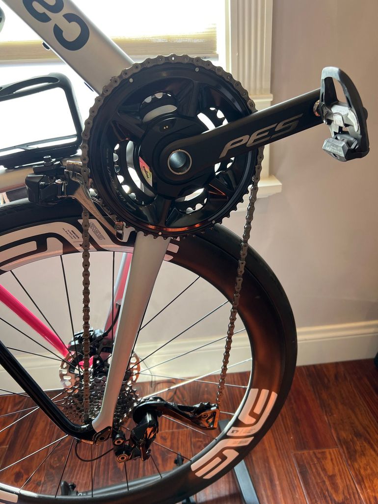 Used Cannondale SuperSix EVO Shimano Dura Ace Di2 - EF Education Team Bike 2023 Road & Gravel, Light Gray — image 3 of 5