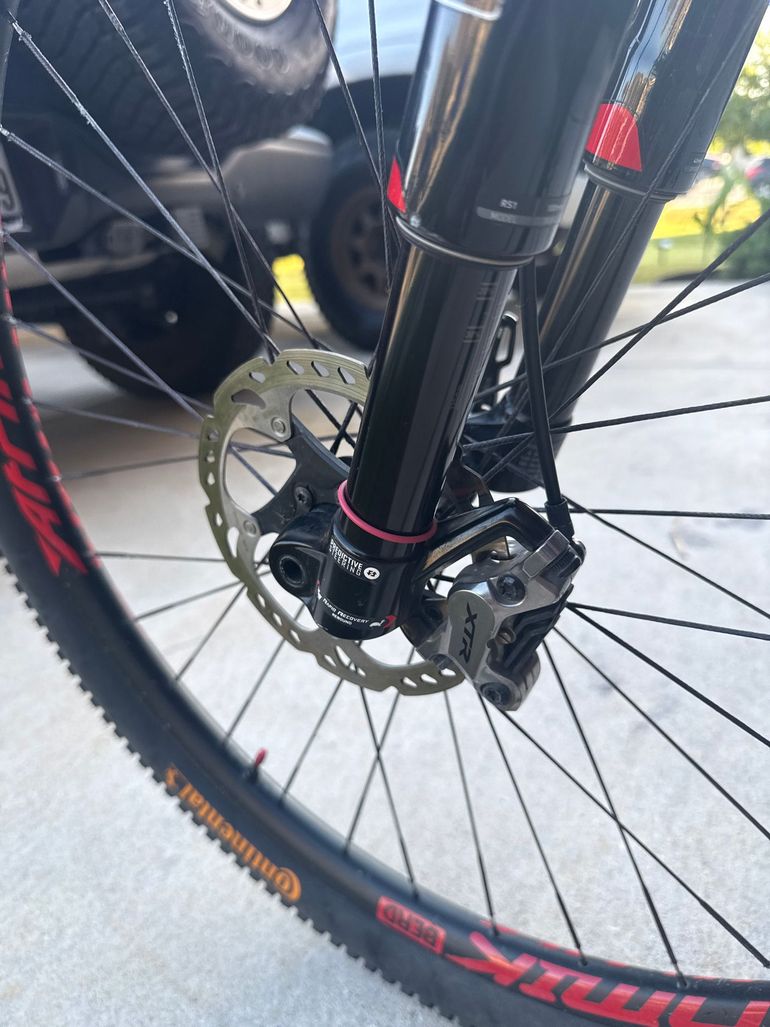 Used Seven Cycles Custom Shimano XTR 2019 Mountainbike, Light Gray — image 10 of 11