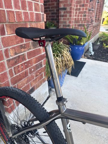 Used Seven Cycles Custom Shimano XTR 2019 Mountainbike, Light Gray — image 9 of 11