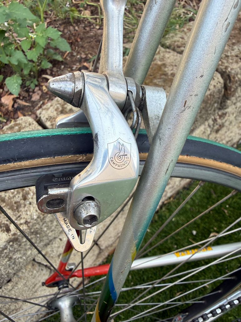 Used Profeta Custom Campagnolo Chorus 1992 Road & Gravel, Light Gray — image 5 of 8