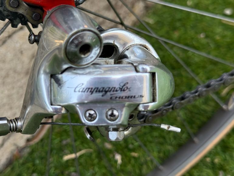 Used Profeta Custom Campagnolo Chorus 1992 Road & Gravel, Light Gray — image 4 of 8