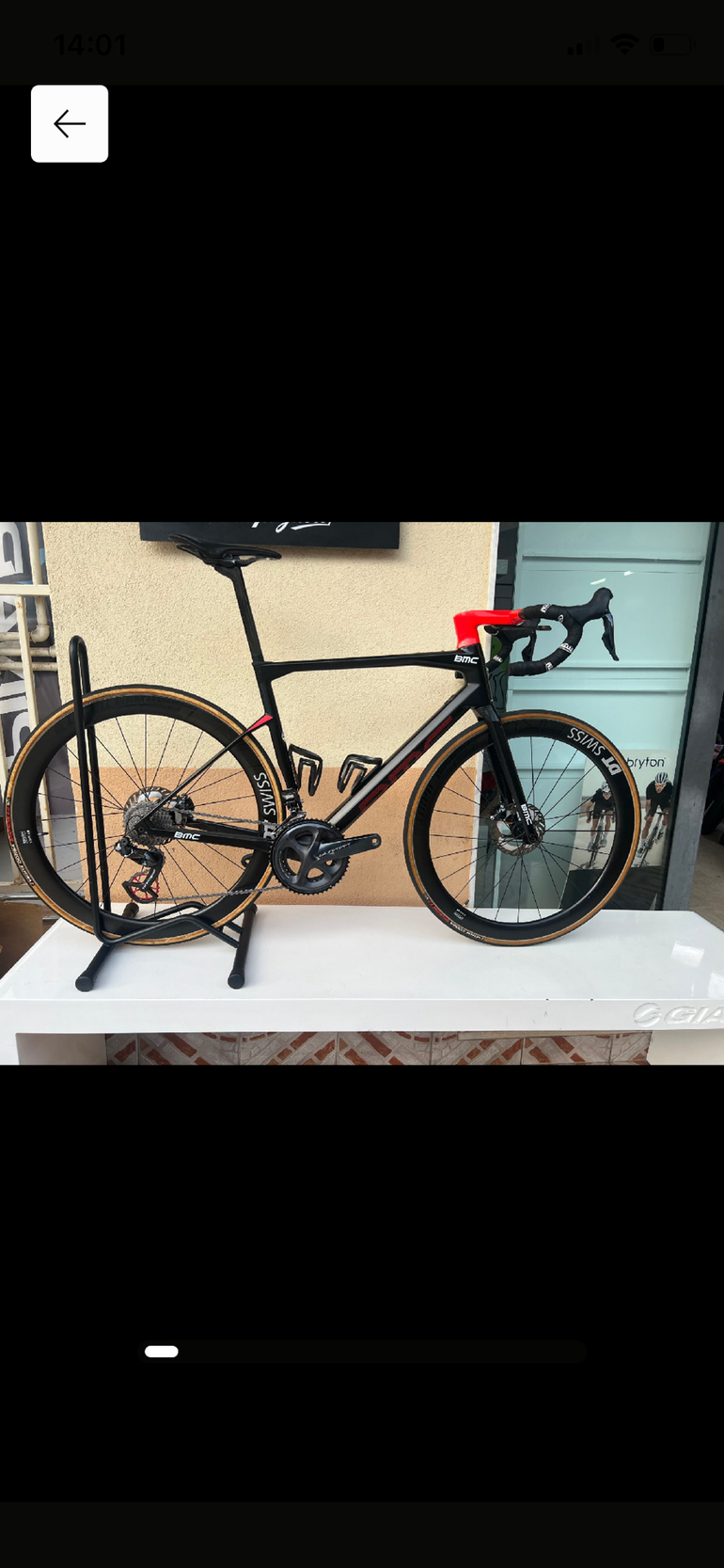 Used BMC Roadmachine 01 FOUR 2019 2019 Road & Gravel, Black — image 4 of 4