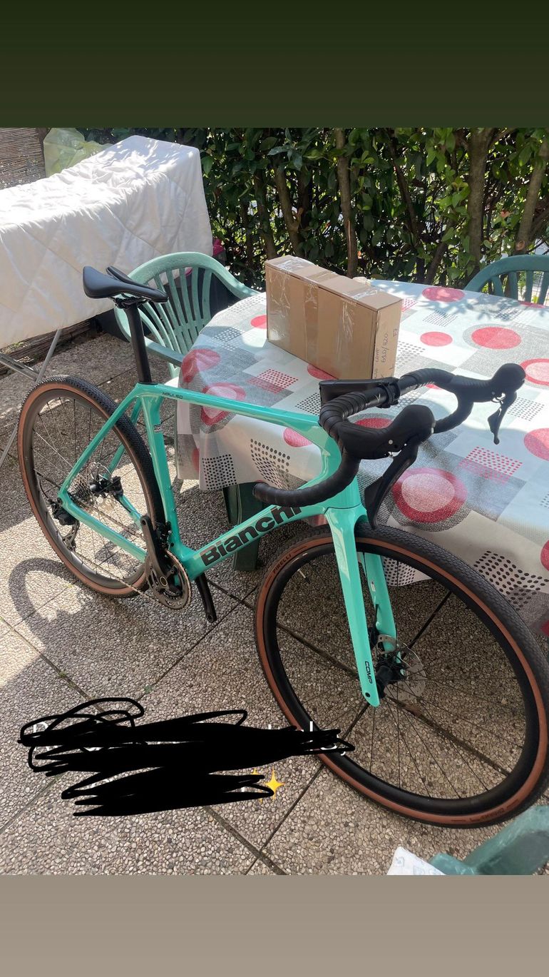 Bianchi Impulso Shimano GRX 2025 Road & Gravel usato, Blu — immagine 3 di 3