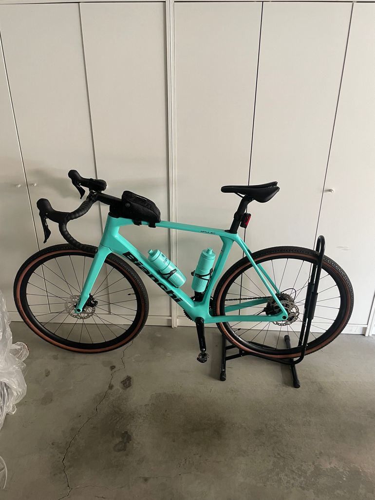 Bianchi Impulso Shimano GRX 2025 Road & Gravel usato, Blu — immagine 2 di 3