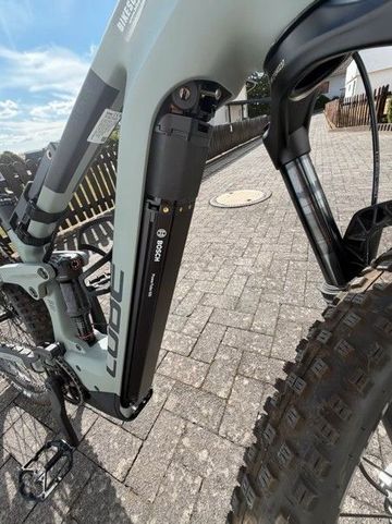 Used CUBE Stereo Shimano Dura Ace Di2 2023 Mountainbike, Light Gray — image 11 of 12