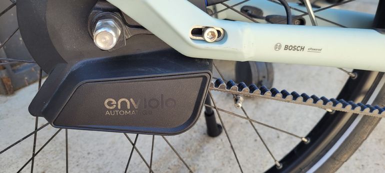 Brugt Velo de Ville AEB 800 année 2022, 282km, boîte automatique envolio, bosch performance line 2022 Urban — billede 3 af 25