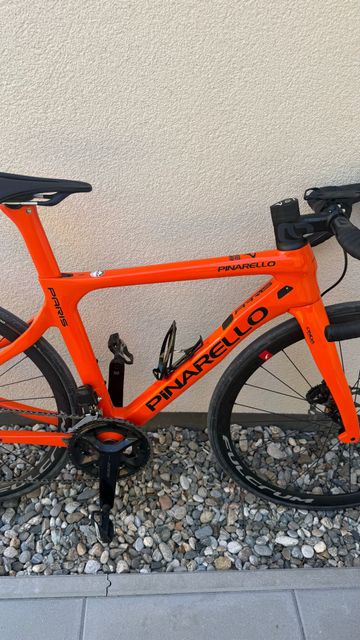 Used Pinarello Paris Shimano 105 2022 Road & Gravel, Orange — image 3 of 6