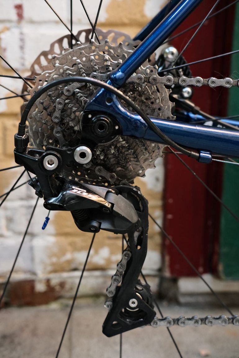 Gebrauchtes Giant Contend AR 1 2021 2021 Road & Gravel, Blau — Bild 11 von 12
