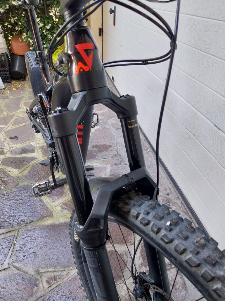 Used Giant Reign E+ 2 2023 2023 Mountainbike, Purple, 27.5 — image 4 of 9