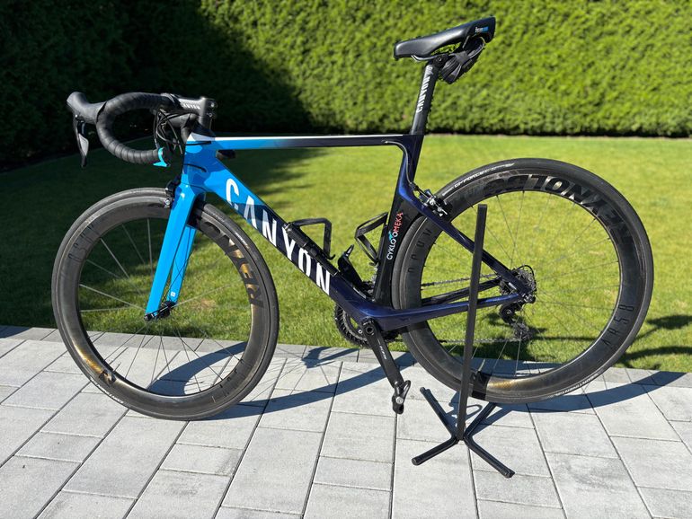 Gebrauchtes Canyon Aeroad CF SL 7.0 2019 2019 Road & Gravel, Blau — Bild 5 von 14