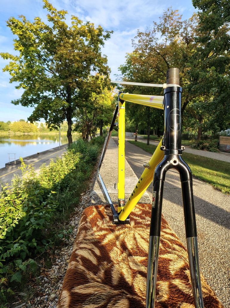 Gebrauchtes Sancineto - Frameset "Patané" Frameset 1996 Road & Gravel, Schwarz — Bild 17 von 28