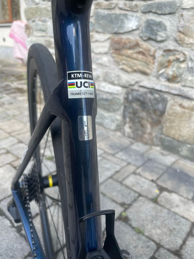 Used KTM Strada Shimano Ultegra Di2 (12 Speed) 2024 Road & Gravel, Blue — image 5 of 7