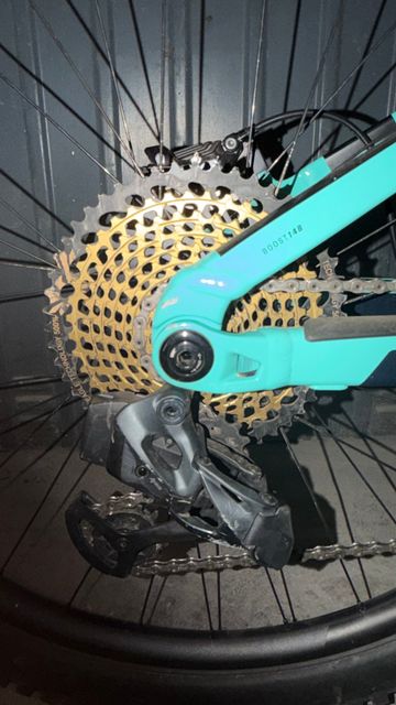 Gebrauchtes Trek Rail+ SRAM XX1 Eagle AXS 2023 Mountainbike, Grün — Bild 7 von 7