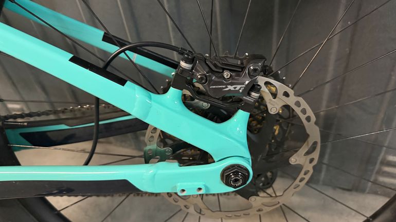 Gebrauchtes Trek Rail+ SRAM XX1 Eagle AXS 2023 Mountainbike, Grün — Bild 6 von 7