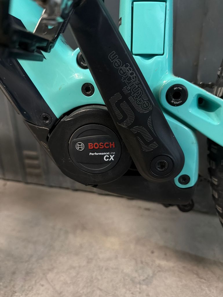 Gebrauchtes Trek Rail+ SRAM XX1 Eagle AXS 2023 Mountainbike, Grün — Bild 4 von 7