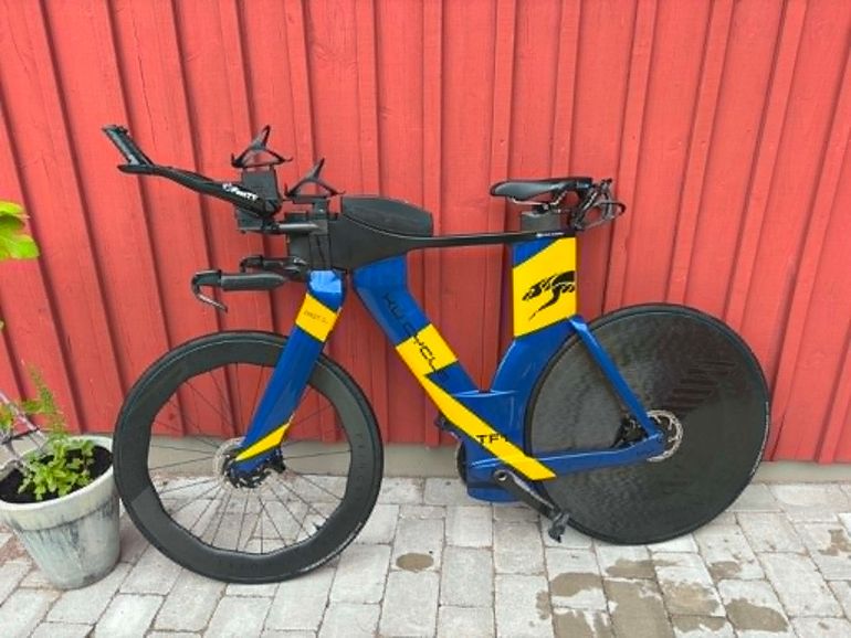 Used KU Bikes Kú TF1 Frameset 2024 Road & Gravel, Blue — image 2 of 3