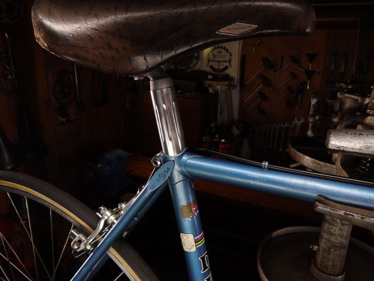 Used De Rosa Strada 1980 Road & Gravel, Blue — image 6 of 15