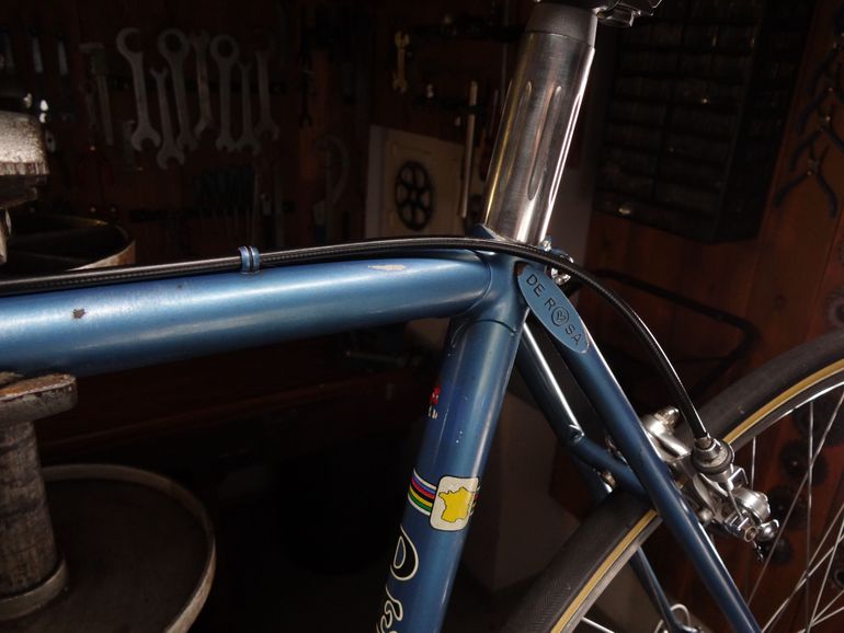 Used De Rosa Strada 1980 Road & Gravel, Blue — image 11 of 15