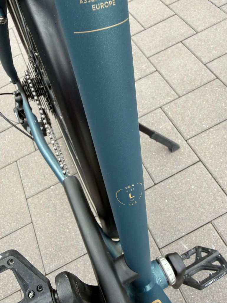 Used DECATHLON Vélo taf / ville DECATHLON Elops 900 longue distance 2022 Urban, Blue — image 13 of 13