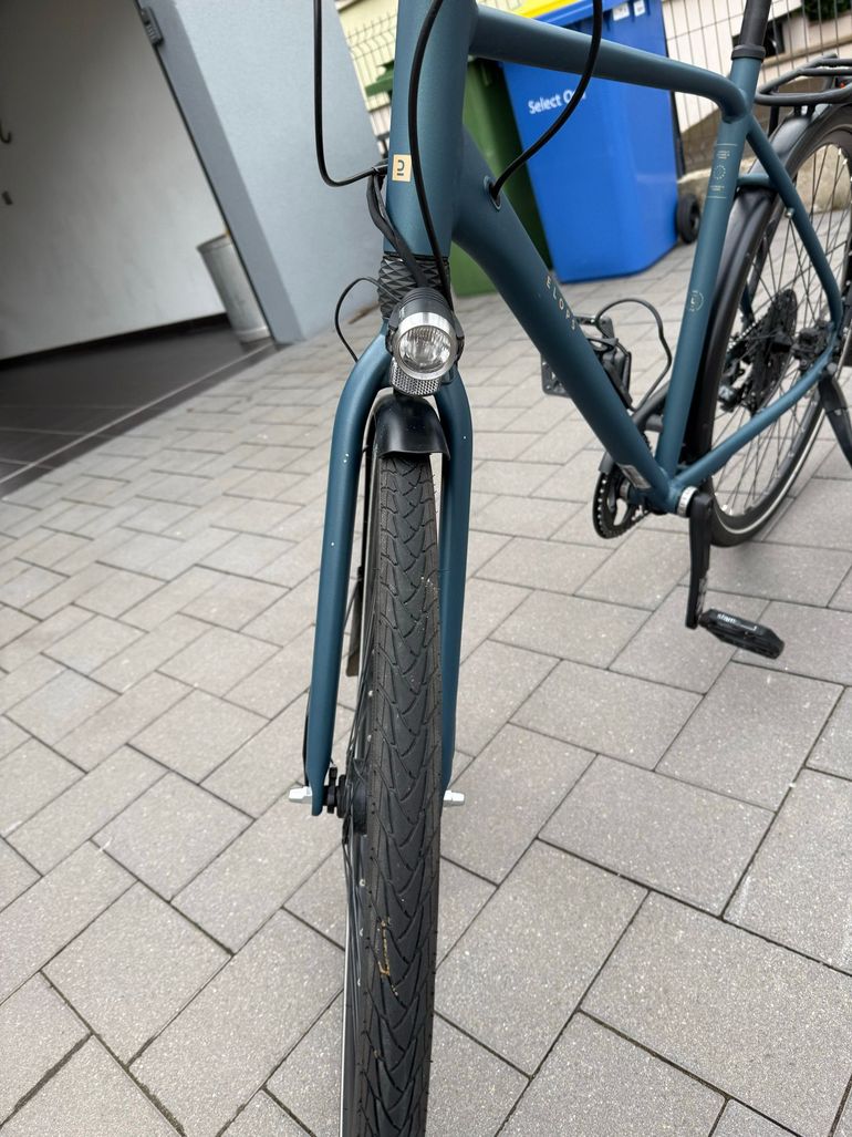 Used DECATHLON Vélo taf / ville DECATHLON Elops 900 longue distance 2022 Urban, Blue — image 4 of 13