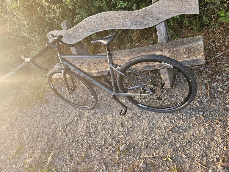 CUBE Nuroad Shimano Tiagra 2023 Road & Gravel usato, Grigio chiaro — immagine 2 di 10