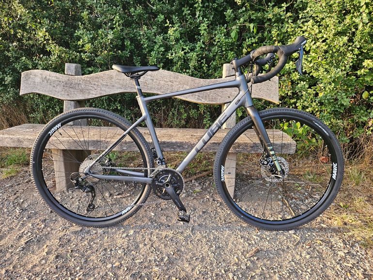 CUBE Nuroad Shimano Tiagra 2023 Road & Gravel usato, Grigio chiaro — immagine 10 di 10