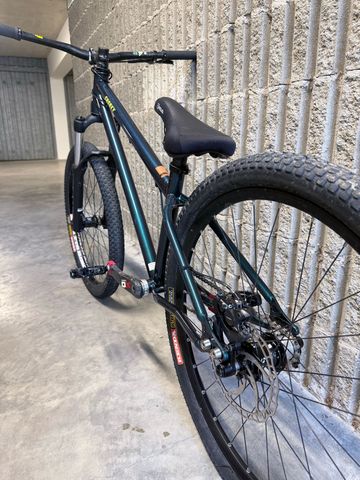 Kona Shonky 2021 2021 Mountainbike usato, Verde — immagine 5 di 7