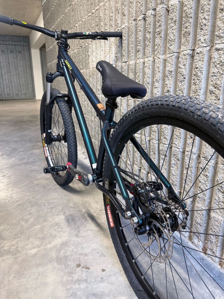 Kona Shonky 2021 2021 Mountainbike usato, Verde — immagine 5 di 7