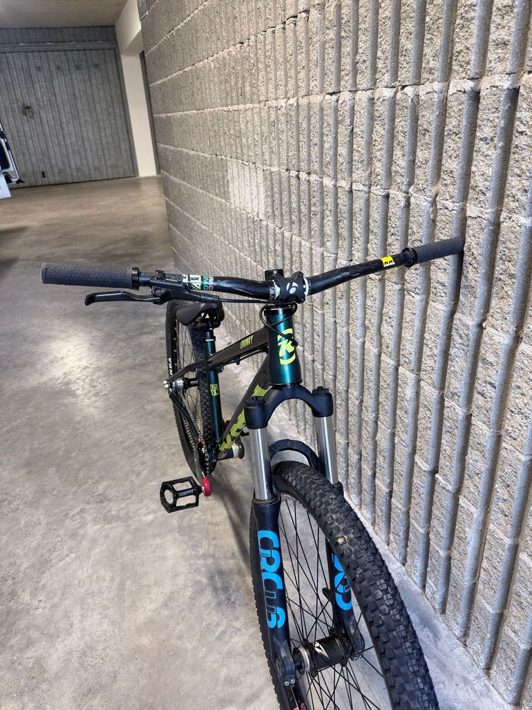 Kona Shonky 2021 2021 Mountainbike usato, Verde — immagine 7 di 7