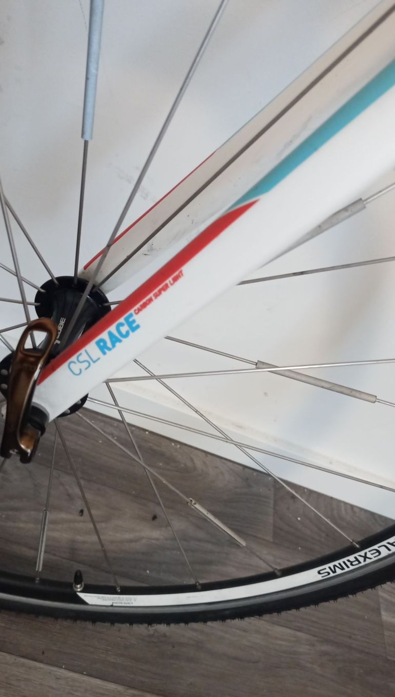 CUBE AXIAL WLS 2017 2017 Road & Gravel de segunda mano, Blanco — imagen 9 de 13