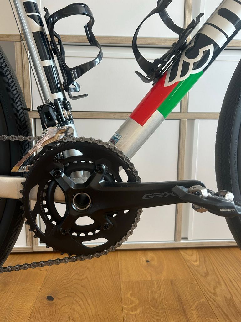 Gebrauchtes Cinelli Zydeco Shimano GRX 2021 Road & Gravel, Hellgrau — Bild 5 von 18