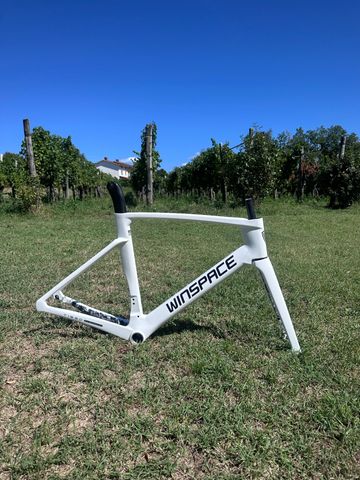 Used WINSPACE Custom Frameset 2026 Road & Gravel, White — image 2 of 6