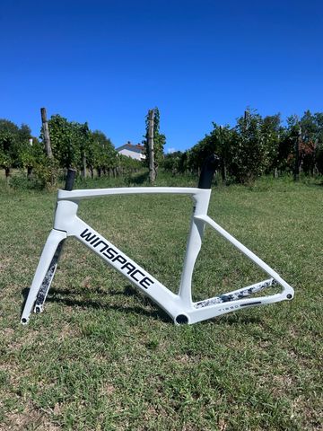 Used WINSPACE Custom Frameset 2026 Road & Gravel, White — image 1 of 6