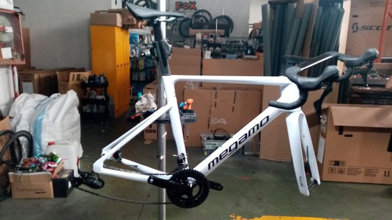 Used Megamo PULSE 20 2026 2026 Road & Gravel, White — image 3 of 6
