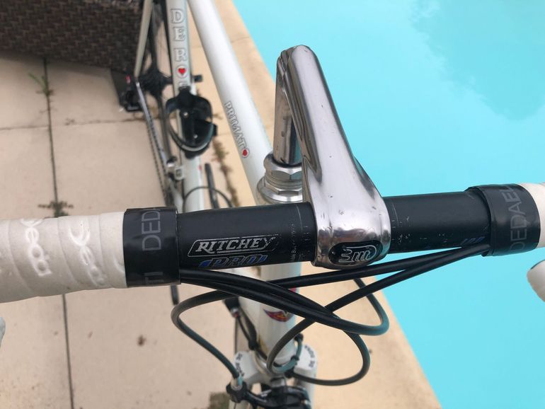 Used De Rosa Custom Campagnolo Super Record 1991 Road & Gravel, White — image 11 of 19