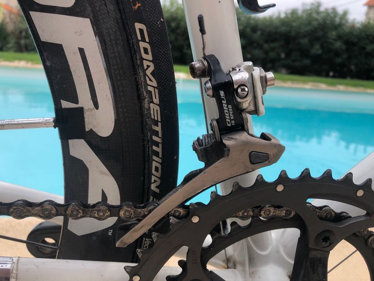 Used De Rosa Custom Campagnolo Super Record 1991 Road & Gravel, White — image 6 of 19