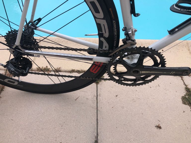 Used De Rosa Custom Campagnolo Super Record 1991 Road & Gravel, White — image 3 of 19