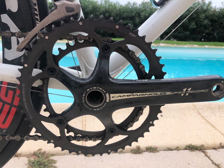 Used De Rosa Custom Campagnolo Super Record 1991 Road & Gravel, White — image 4 of 19