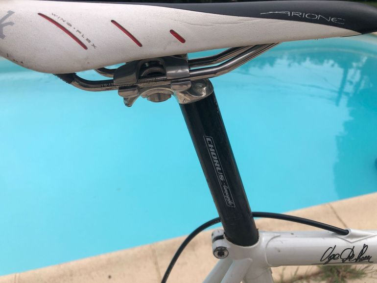Used De Rosa Custom Campagnolo Super Record 1991 Road & Gravel, White — image 16 of 19
