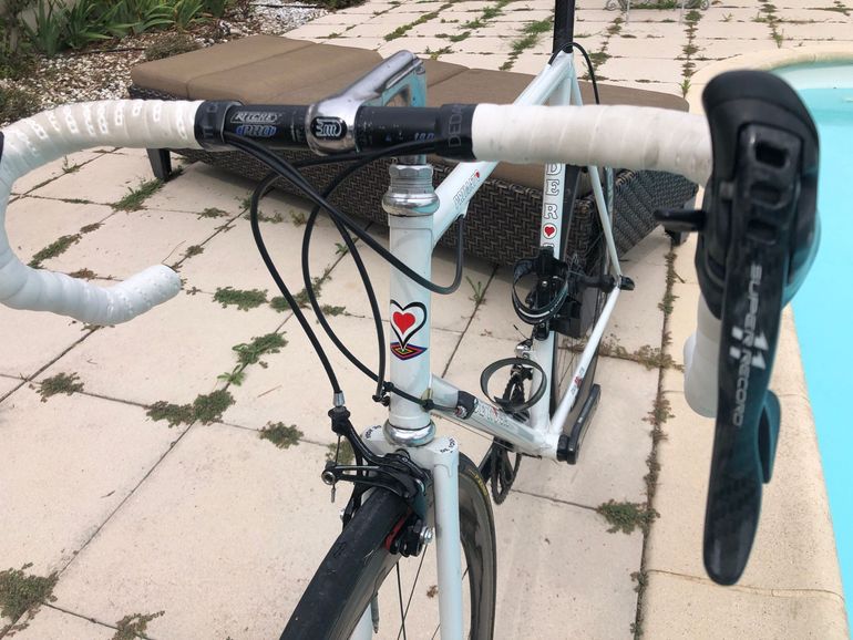 Used De Rosa Custom Campagnolo Super Record 1991 Road & Gravel, White — image 10 of 19