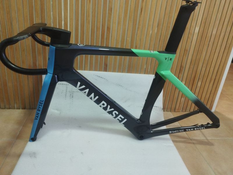 Used Van rysel Rennrad Race RCR-F Pro CF Shimano Dura Ace Di2 Decathlon AG2R La Mondiale 2025 Frameset 2025 Road & Gravel