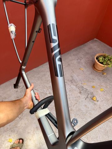 Gebrauchtes Enve Melee 2024 Frameset 2024 Road & Gravel, Hellgrau — Bild 12 von 17