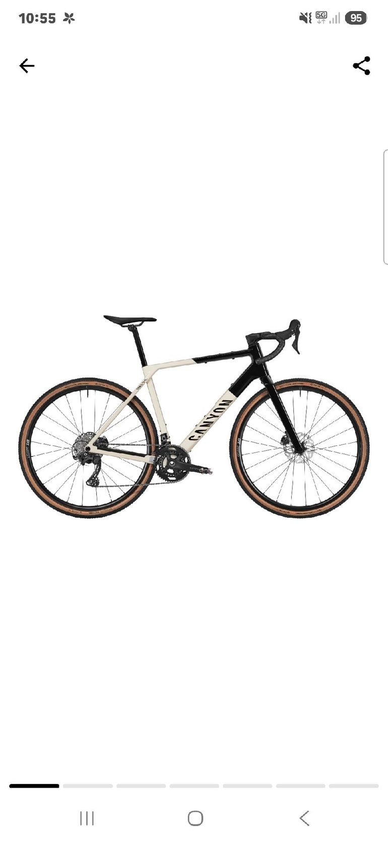Brugt Canyon Grail CF SL 7 2024 2024 Road & Gravel — billede 36 af 37