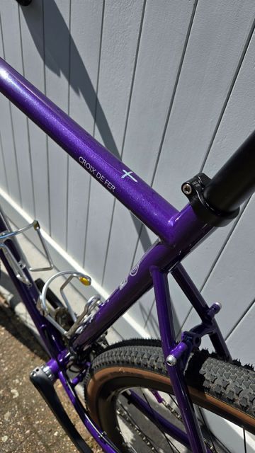 Genesis Croix De Fer 50 2025 2025 Road & Gravel de segunda mano, Morado — imagen 11 de 19