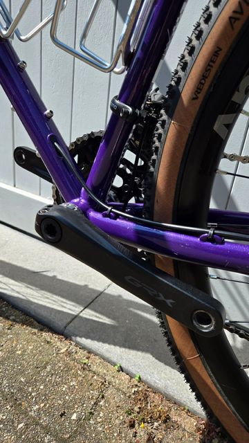 Genesis Croix De Fer 50 2025 2025 Road & Gravel de segunda mano, Morado — imagen 14 de 19