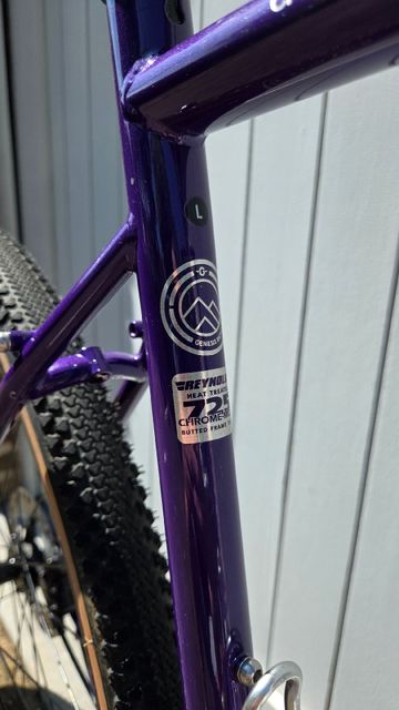Genesis Croix De Fer 50 2025 2025 Road & Gravel de segunda mano, Morado — imagen 8 de 19
